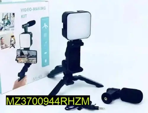 Video Making Tripod kit with Mic 🎤