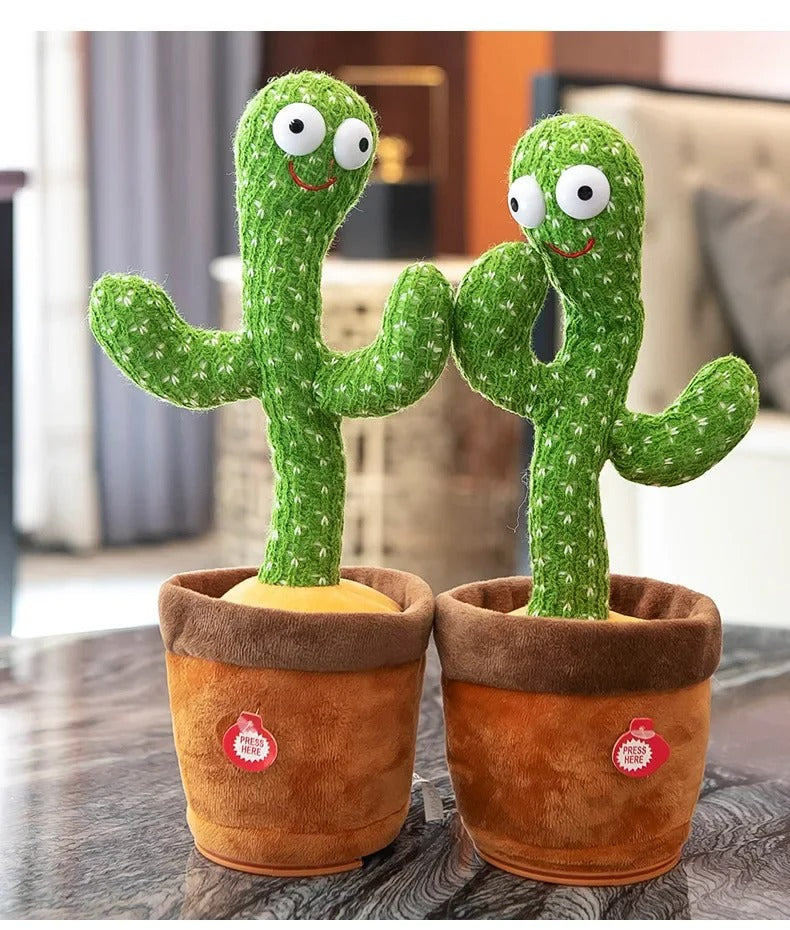 Dancing Talking Cactus Toys Singing Mimicking For Kids