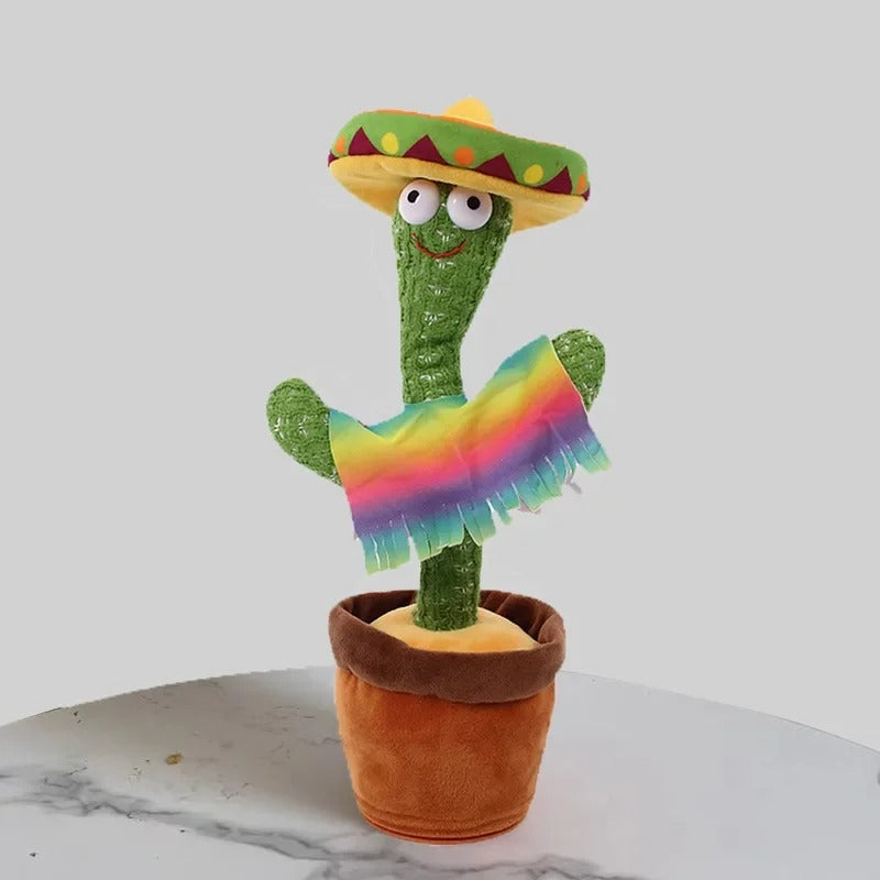 Dancing Talking Cactus Toys Singing Mimicking For Kids