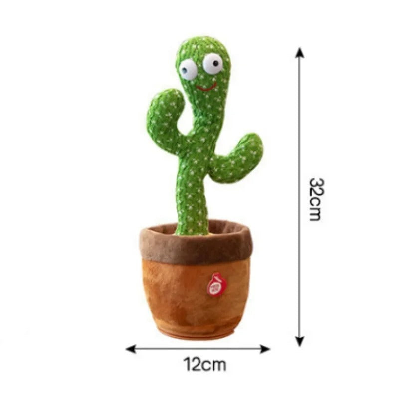 Dancing Talking Cactus Toys Singing Mimicking For Kids